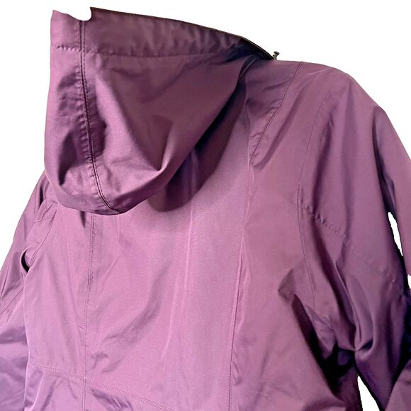 Eddie Bauer WeatherEdge Waterproof Quilt-Lined Interior Women's Size PM Purple - Picture 12 of 16